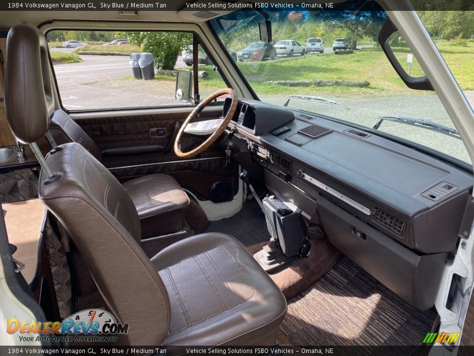 Medium Tan Interior - 1984 Volkswagen Vanagon GL Photo #9