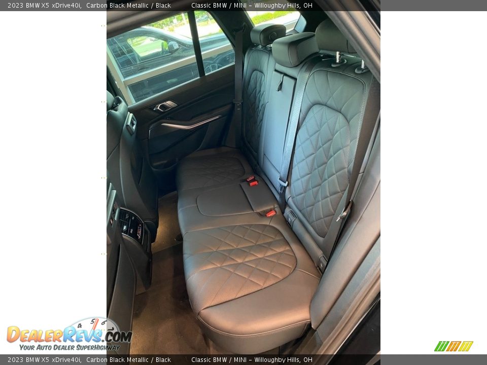 Rear Seat of 2023 BMW X5 xDrive40i Photo #5