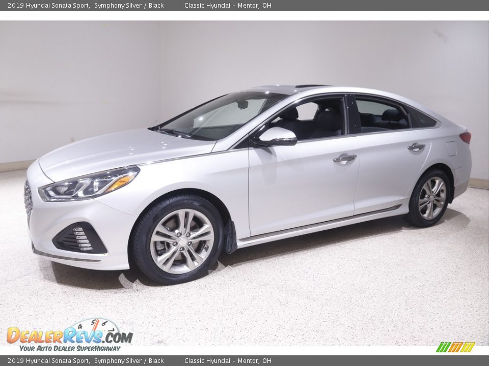 2019 Hyundai Sonata Sport Symphony Silver / Black Photo #3