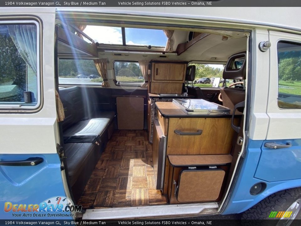 Rear Seat of 1984 Volkswagen Vanagon GL Photo #13