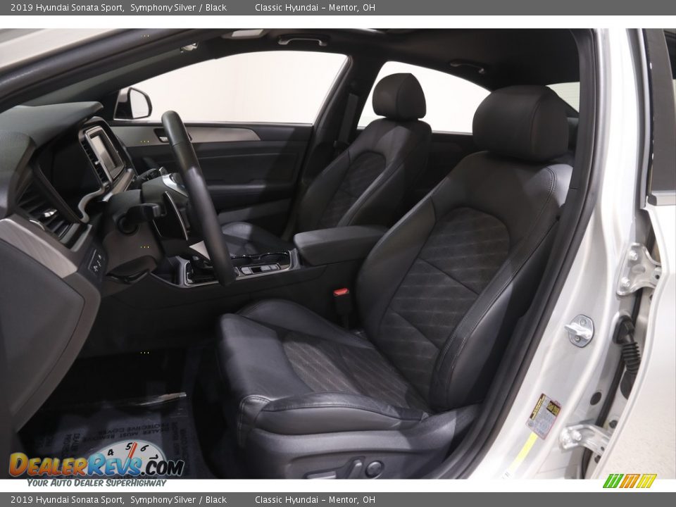 2019 Hyundai Sonata Sport Symphony Silver / Black Photo #5