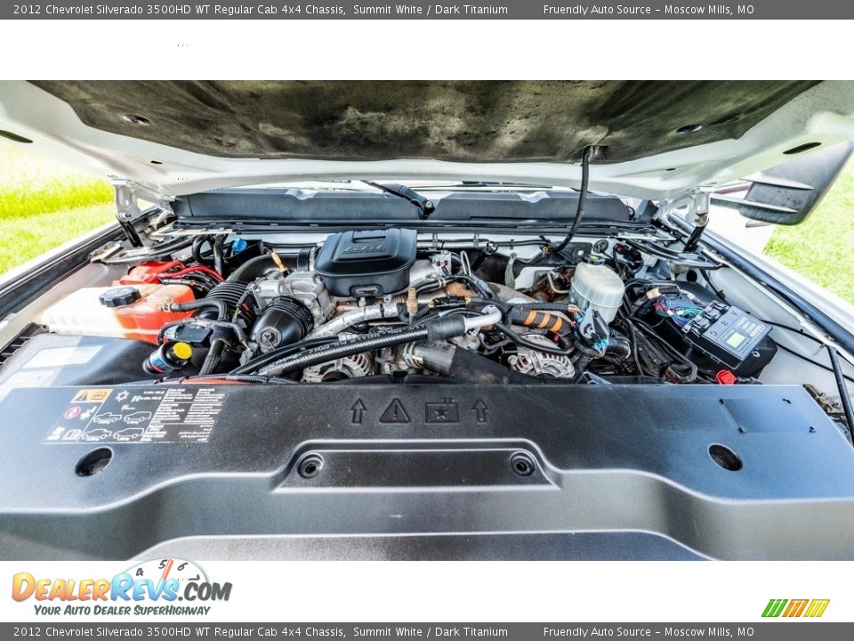 2012 Chevrolet Silverado 3500HD WT Regular Cab 4x4 Chassis 6.6 Liter OHV 32-Valve Duramax Turbo-Diesel V8 Engine Photo #26