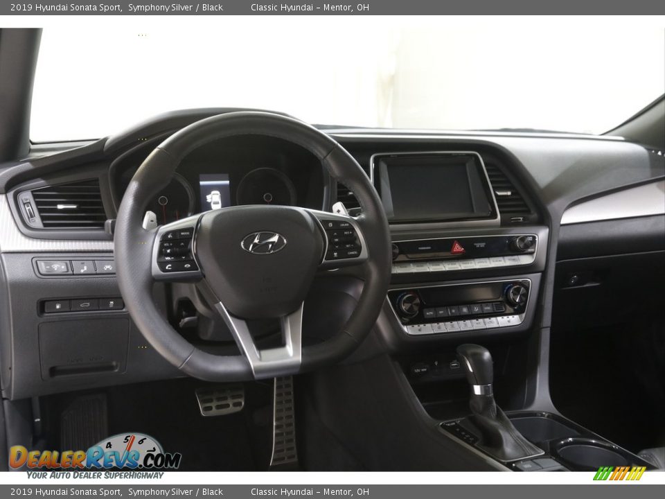 2019 Hyundai Sonata Sport Symphony Silver / Black Photo #6