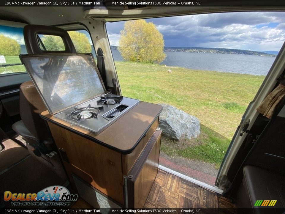 Rear Seat of 1984 Volkswagen Vanagon GL Photo #16