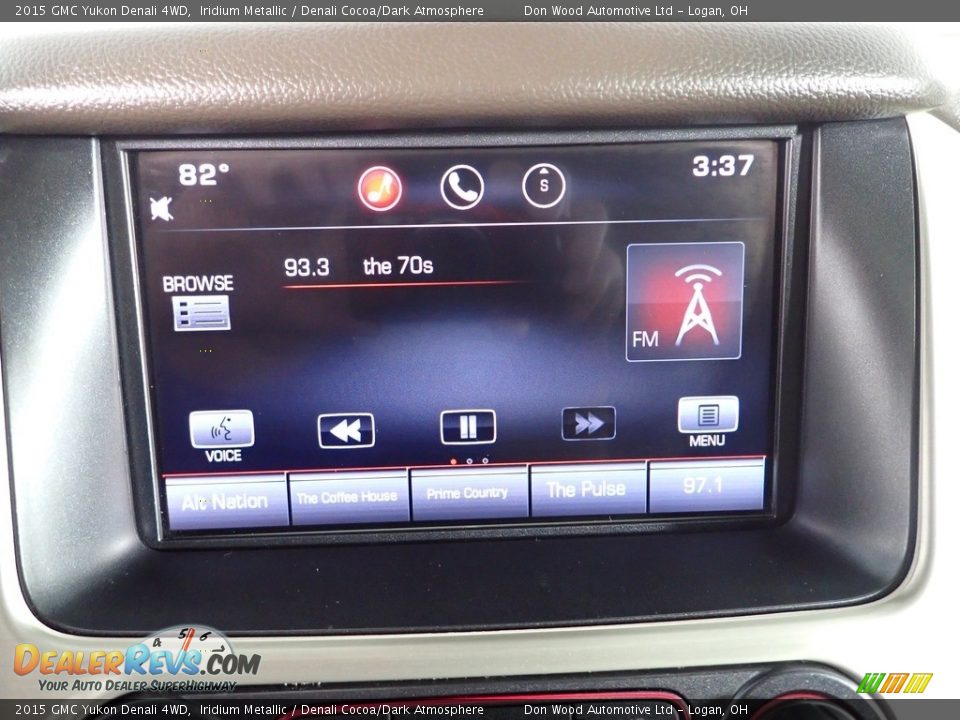 2015 GMC Yukon Denali 4WD Iridium Metallic / Denali Cocoa/Dark Atmosphere Photo #2