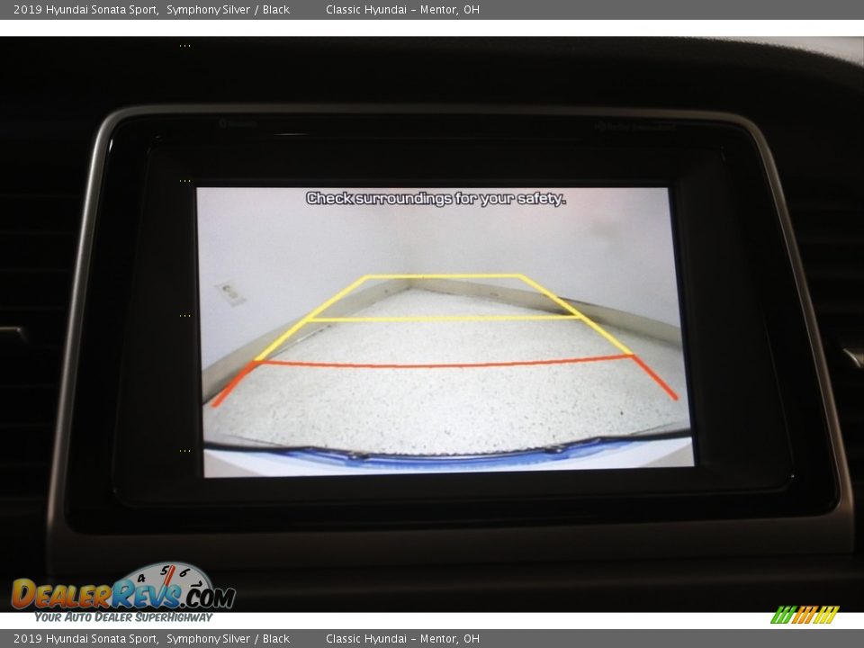 2019 Hyundai Sonata Sport Symphony Silver / Black Photo #11