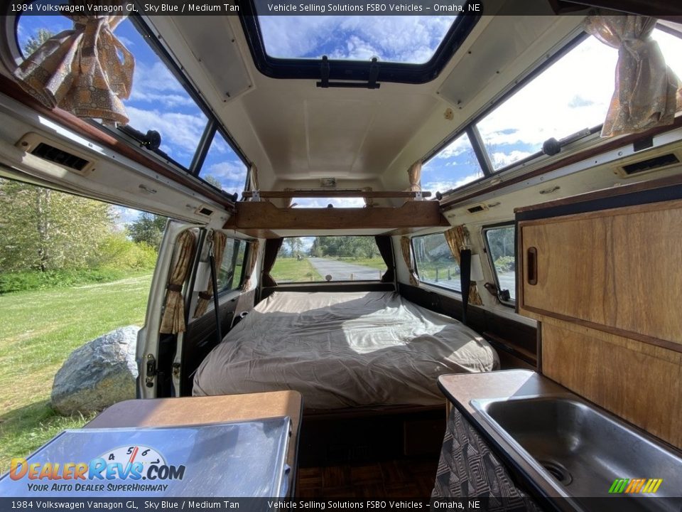 Rear Seat of 1984 Volkswagen Vanagon GL Photo #22