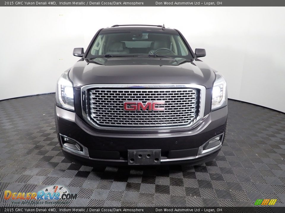 2015 GMC Yukon Denali 4WD Iridium Metallic / Denali Cocoa/Dark Atmosphere Photo #6