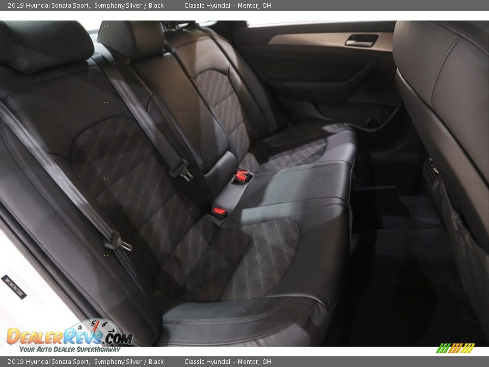 2019 Hyundai Sonata Sport Symphony Silver / Black Photo #15