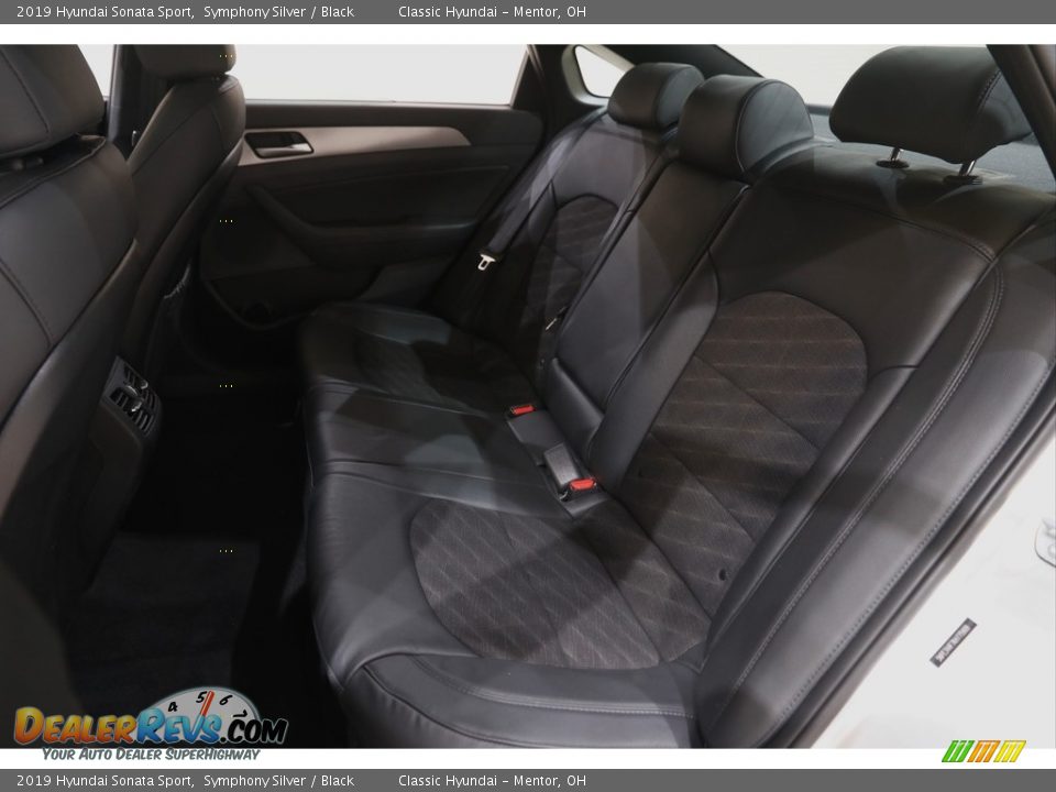 2019 Hyundai Sonata Sport Symphony Silver / Black Photo #16