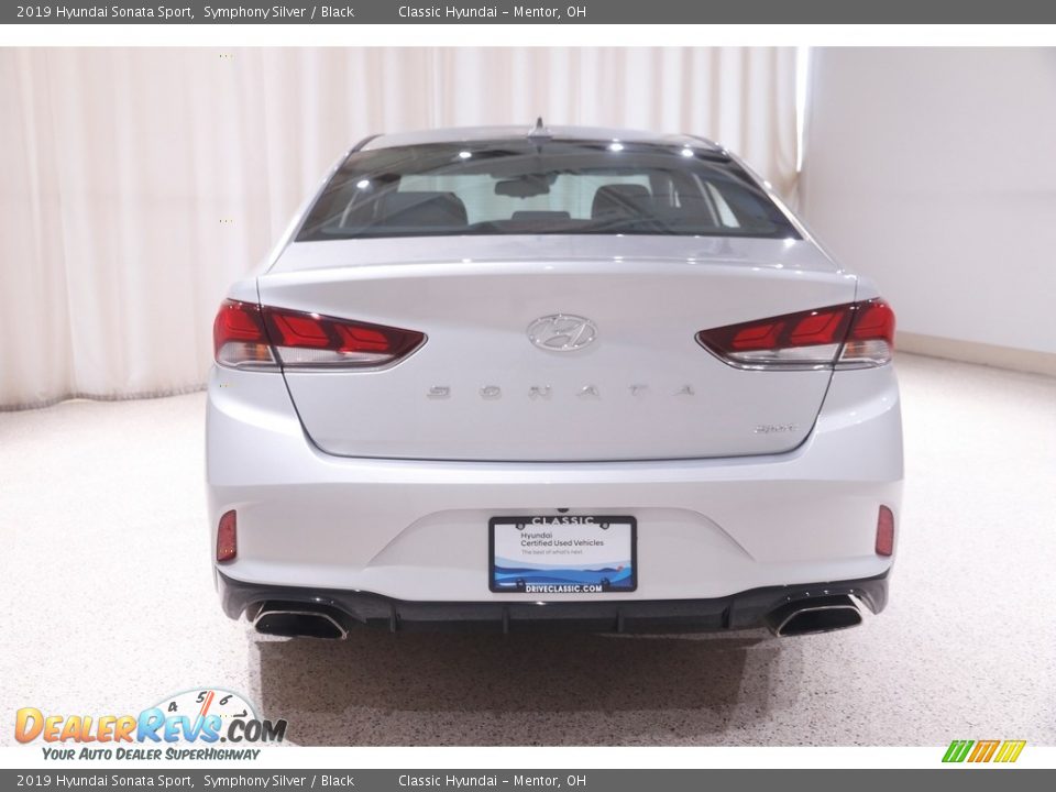 2019 Hyundai Sonata Sport Symphony Silver / Black Photo #17