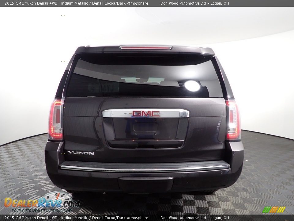 2015 GMC Yukon Denali 4WD Iridium Metallic / Denali Cocoa/Dark Atmosphere Photo #9