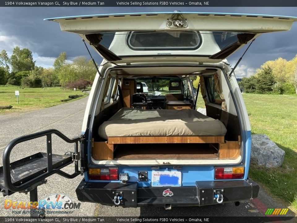 1984 Volkswagen Vanagon GL Trunk Photo #25