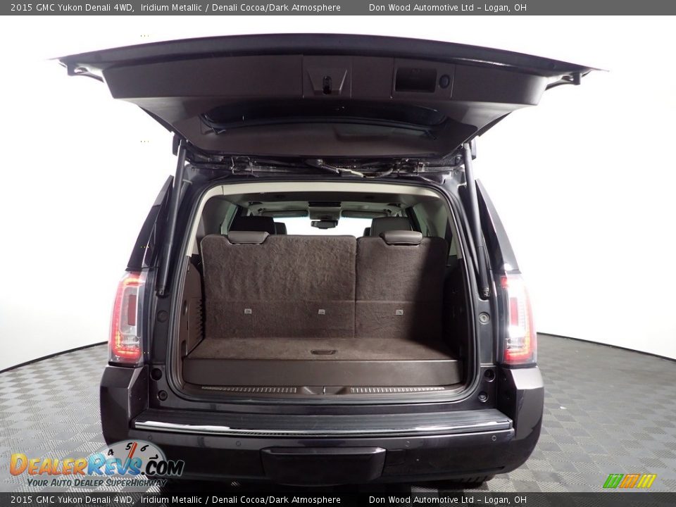 2015 GMC Yukon Denali 4WD Iridium Metallic / Denali Cocoa/Dark Atmosphere Photo #10