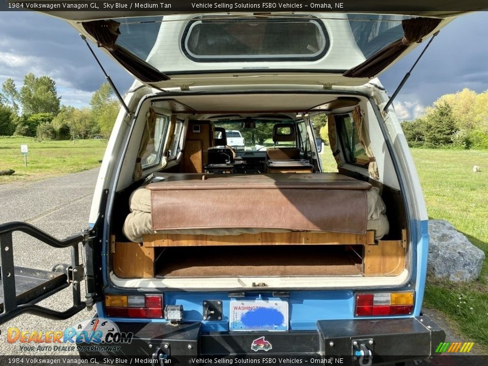 1984 Volkswagen Vanagon GL Trunk Photo #26