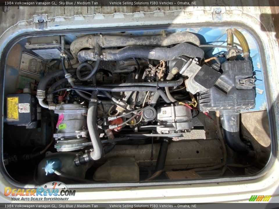 1984 Volkswagen Vanagon GL 1.9 Liter OHV 8-Valve Flat 4 Cylinder Engine Photo #27