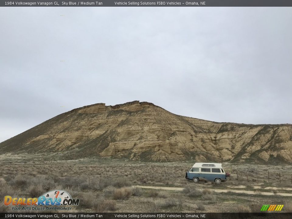 1984 Volkswagen Vanagon GL Sky Blue / Medium Tan Photo #31