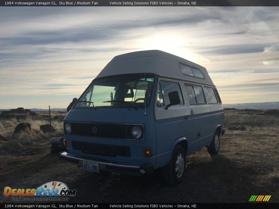 Sky Blue 1984 Volkswagen Vanagon GL Photo #35