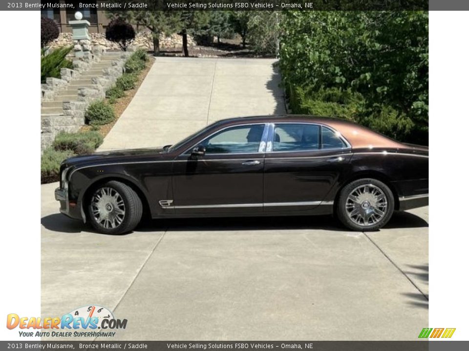 2013 Bentley Mulsanne Bronze Metallic / Saddle Photo #1