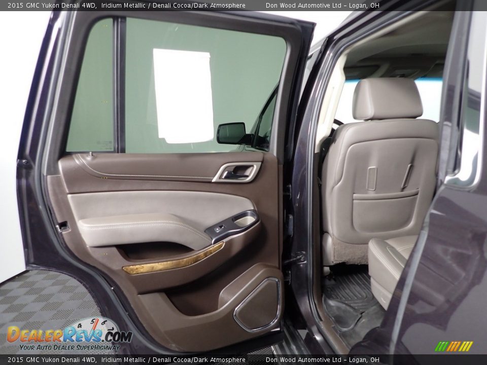 2015 GMC Yukon Denali 4WD Iridium Metallic / Denali Cocoa/Dark Atmosphere Photo #24