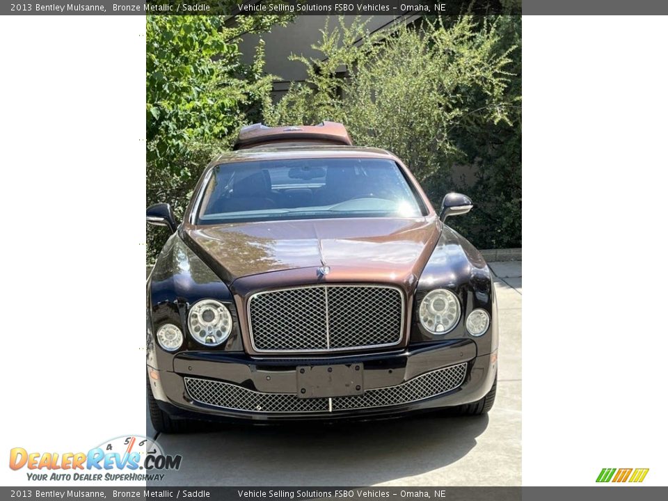 2013 Bentley Mulsanne Bronze Metallic / Saddle Photo #2