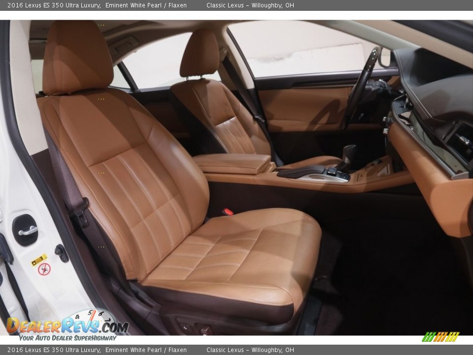 Flaxen Interior - 2016 Lexus ES 350 Ultra Luxury Photo #18