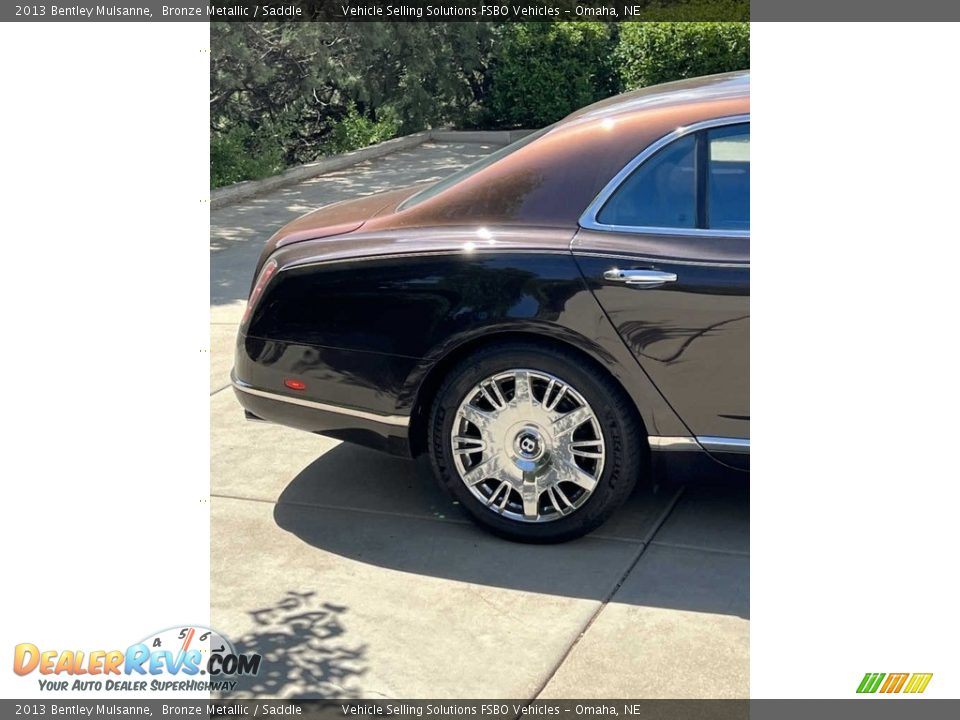 2013 Bentley Mulsanne Bronze Metallic / Saddle Photo #22