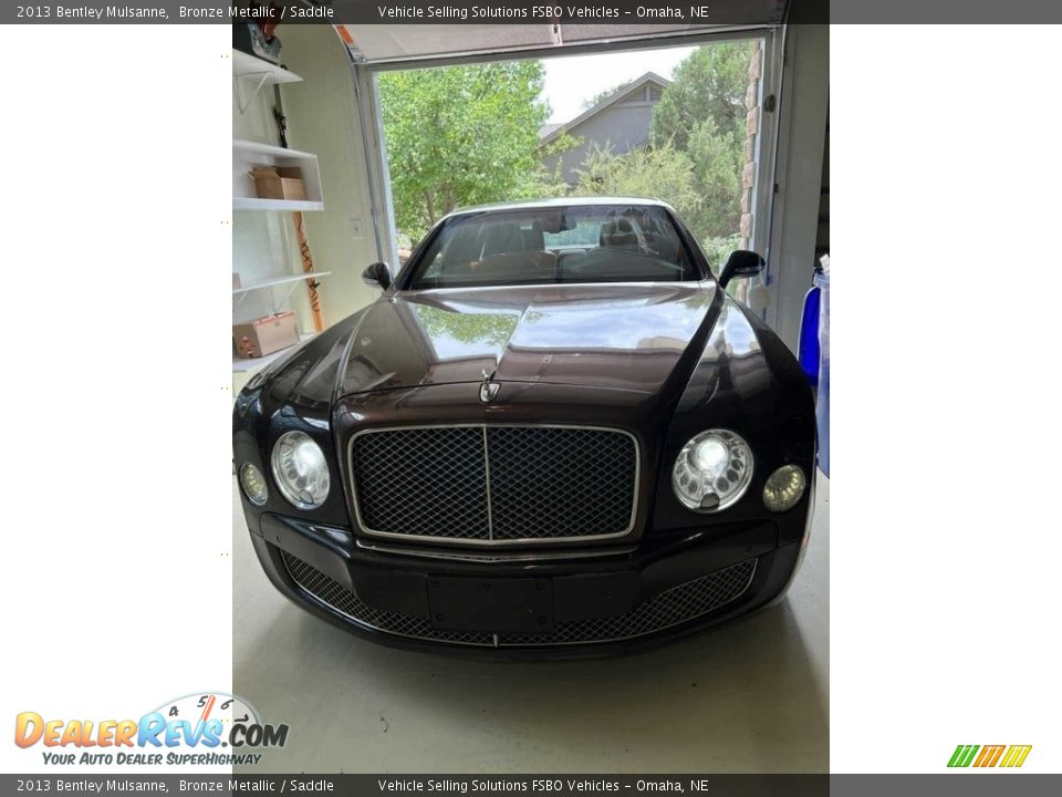2013 Bentley Mulsanne Bronze Metallic / Saddle Photo #24