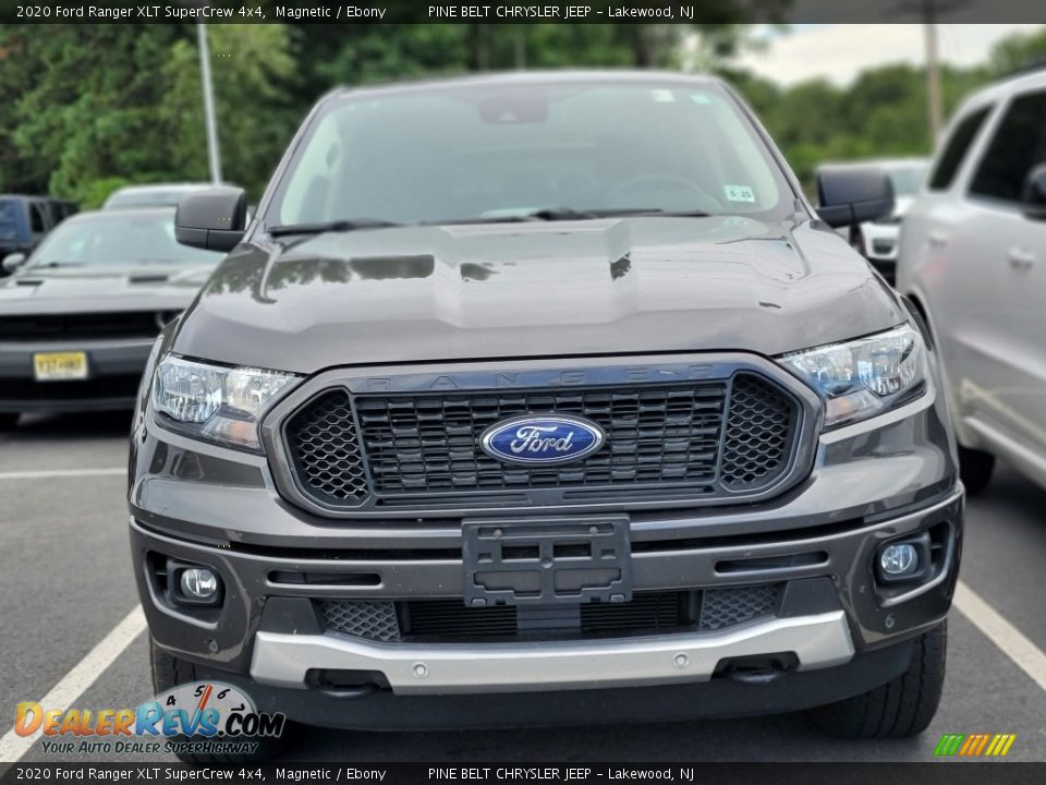 2020 Ford Ranger XLT SuperCrew 4x4 Magnetic / Ebony Photo #2