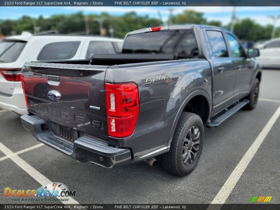 2020 Ford Ranger XLT SuperCrew 4x4 Magnetic / Ebony Photo #6