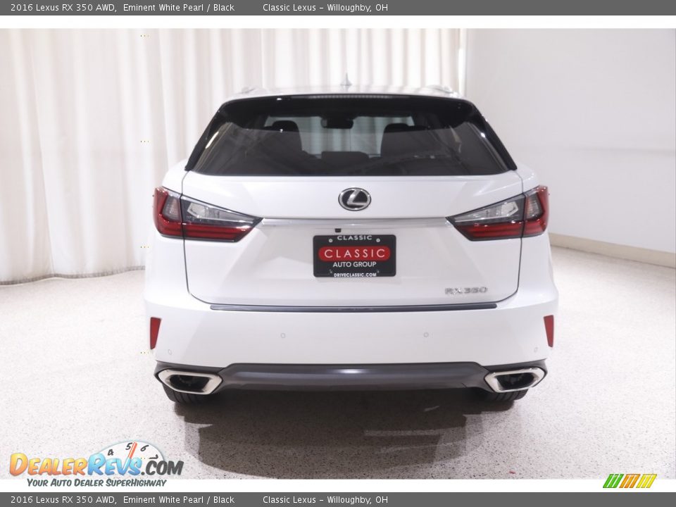 2016 Lexus RX 350 AWD Eminent White Pearl / Black Photo #23