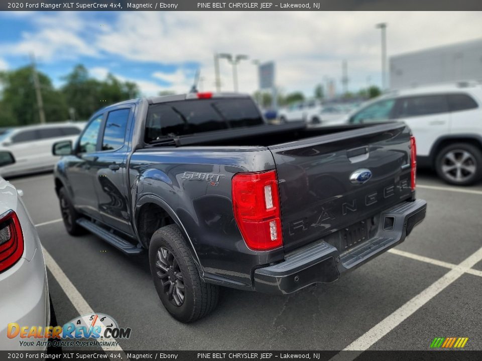 2020 Ford Ranger XLT SuperCrew 4x4 Magnetic / Ebony Photo #7