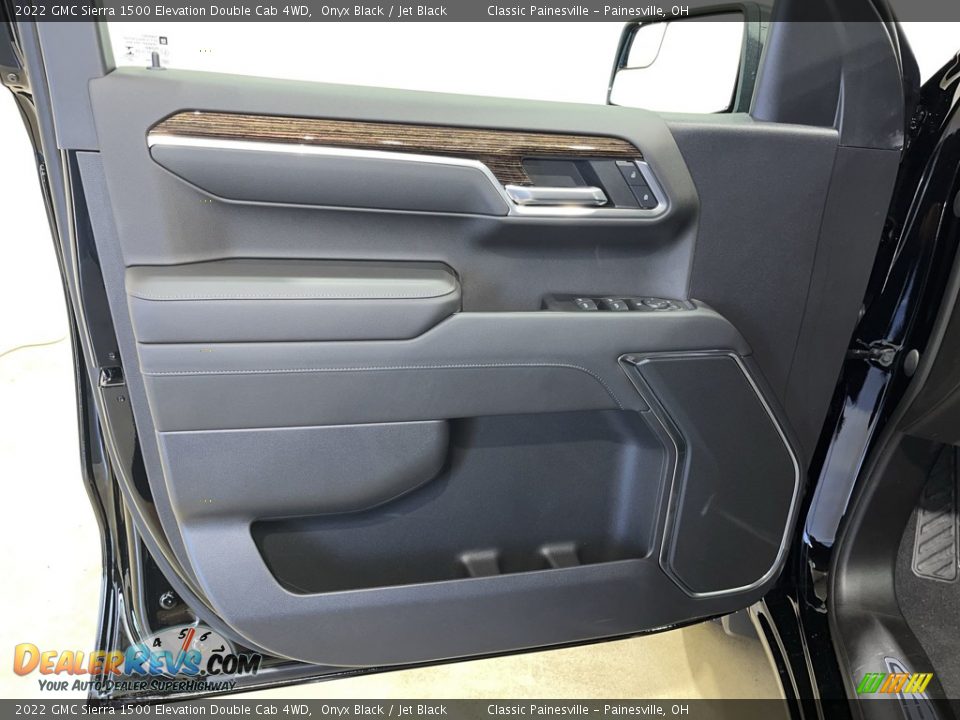 2022 GMC Sierra 1500 Elevation Double Cab 4WD Onyx Black / Jet Black Photo #14