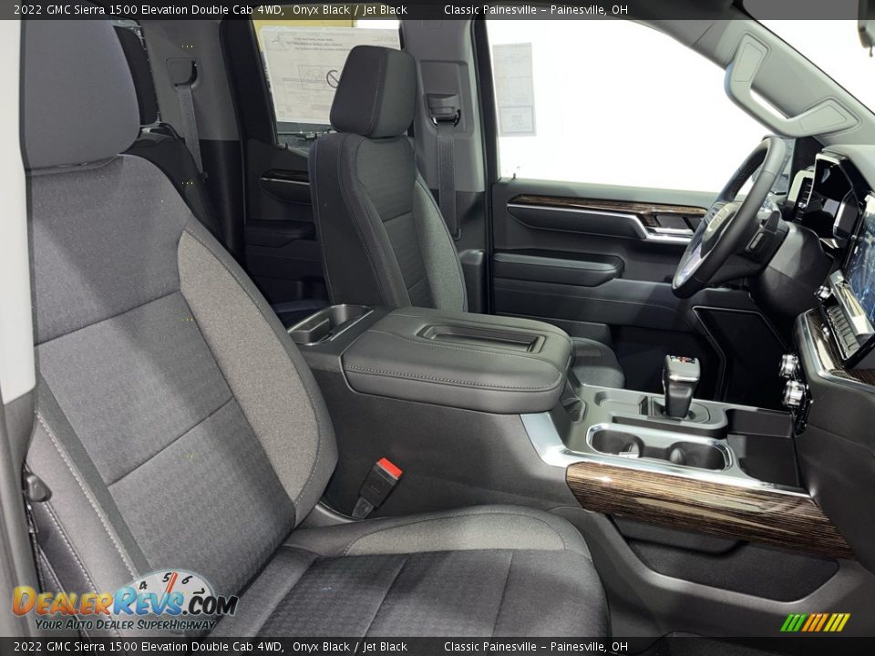 2022 GMC Sierra 1500 Elevation Double Cab 4WD Onyx Black / Jet Black Photo #19