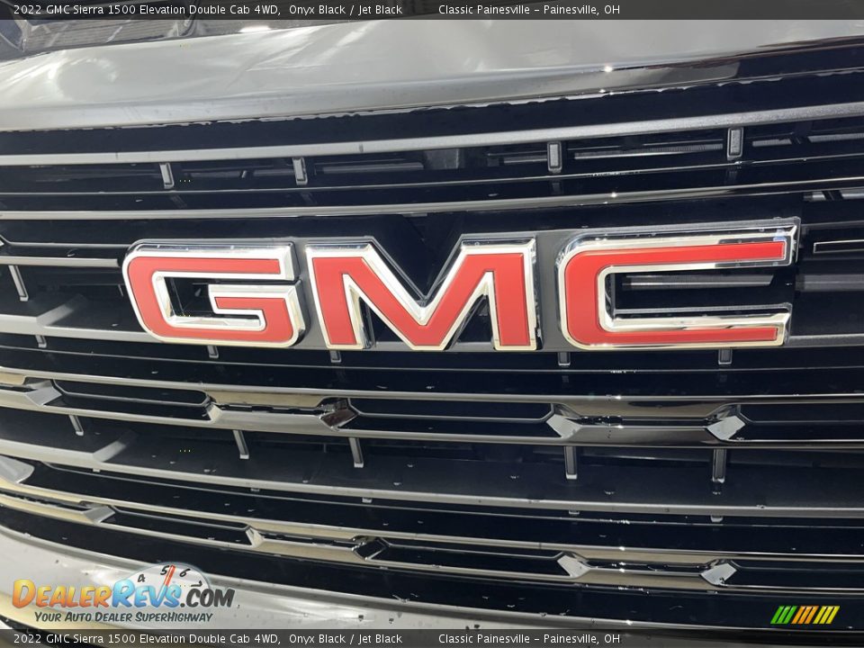 2022 GMC Sierra 1500 Elevation Double Cab 4WD Onyx Black / Jet Black Photo #22