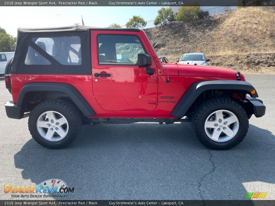 2018 Jeep Wrangler Sport 4x4 Firecracker Red / Black Photo #4