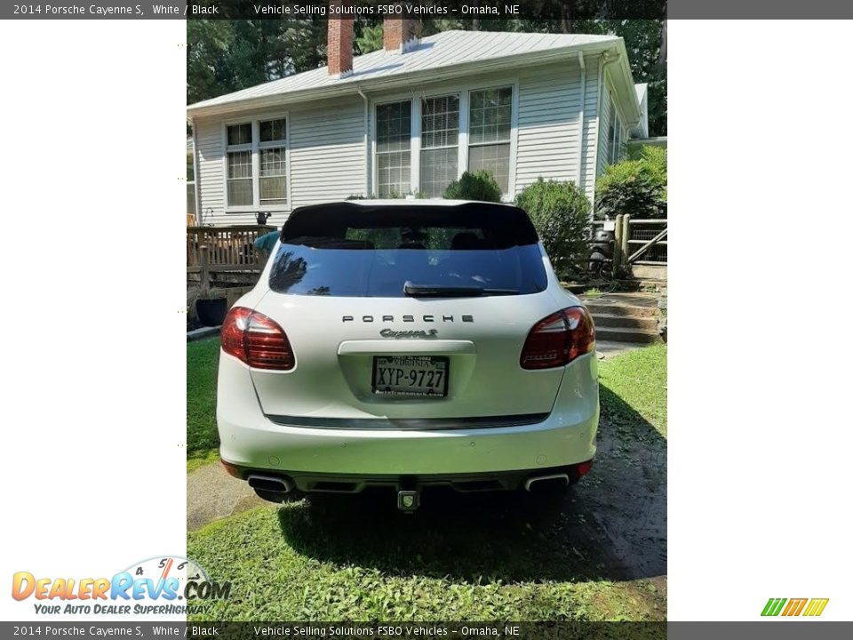 2014 Porsche Cayenne S White / Black Photo #16