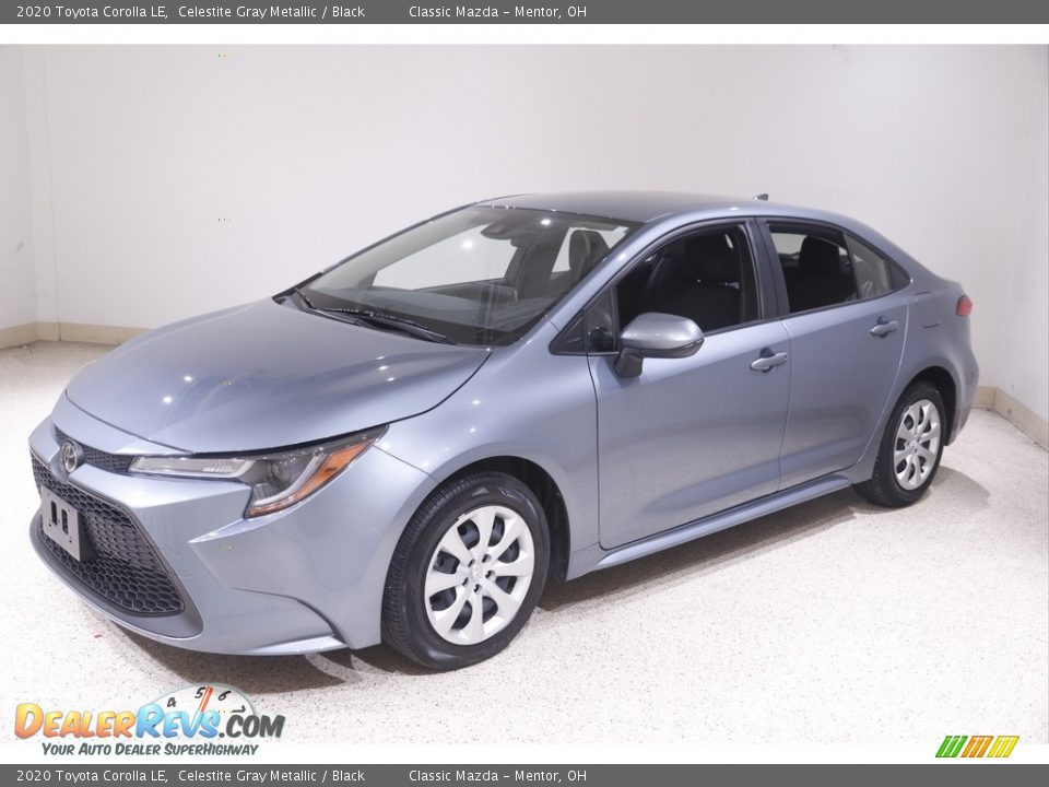 2020 Toyota Corolla LE Celestite Gray Metallic / Black Photo #3