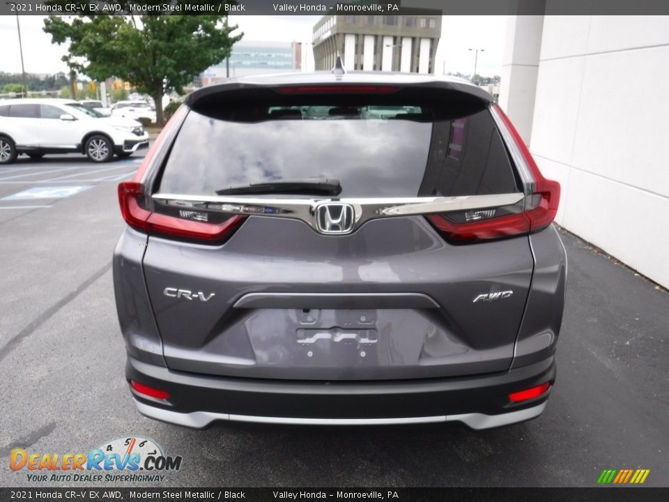 2021 Honda CR-V EX AWD Modern Steel Metallic / Black Photo #8