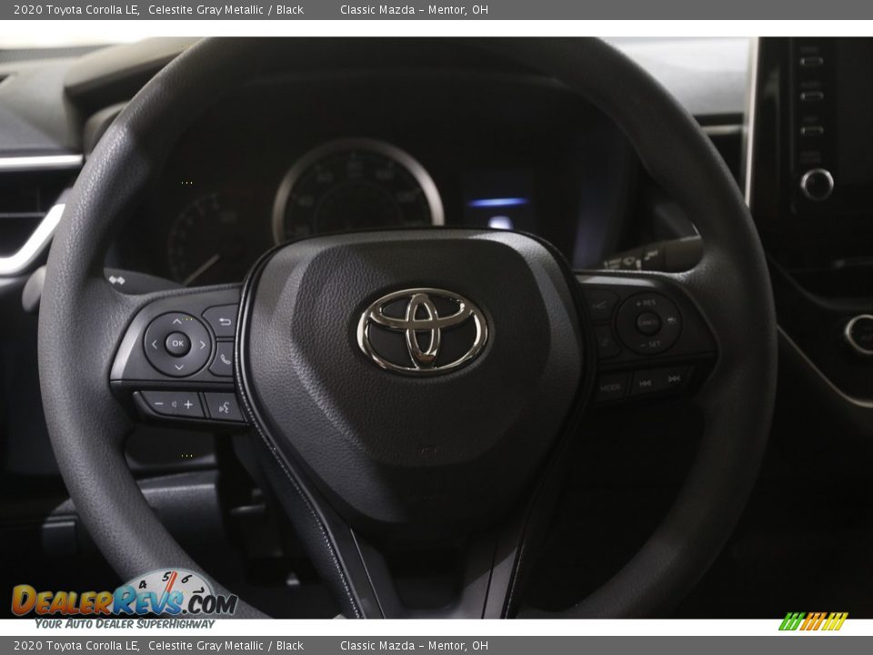 2020 Toyota Corolla LE Celestite Gray Metallic / Black Photo #7
