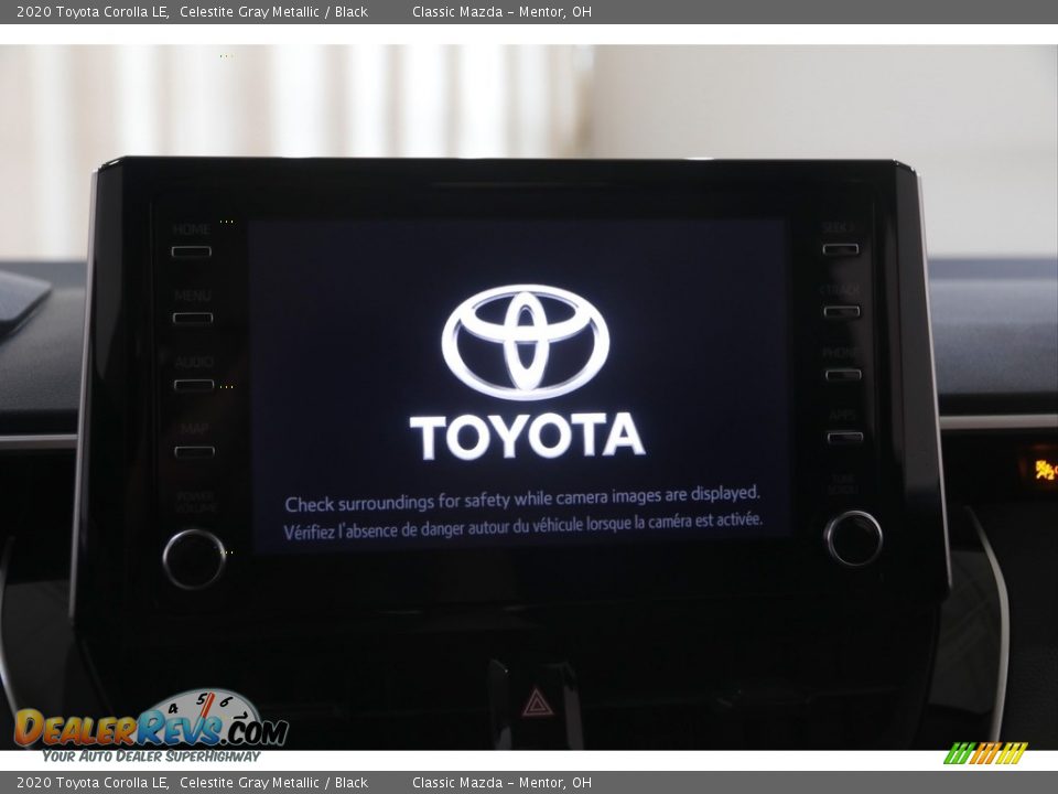 2020 Toyota Corolla LE Celestite Gray Metallic / Black Photo #9
