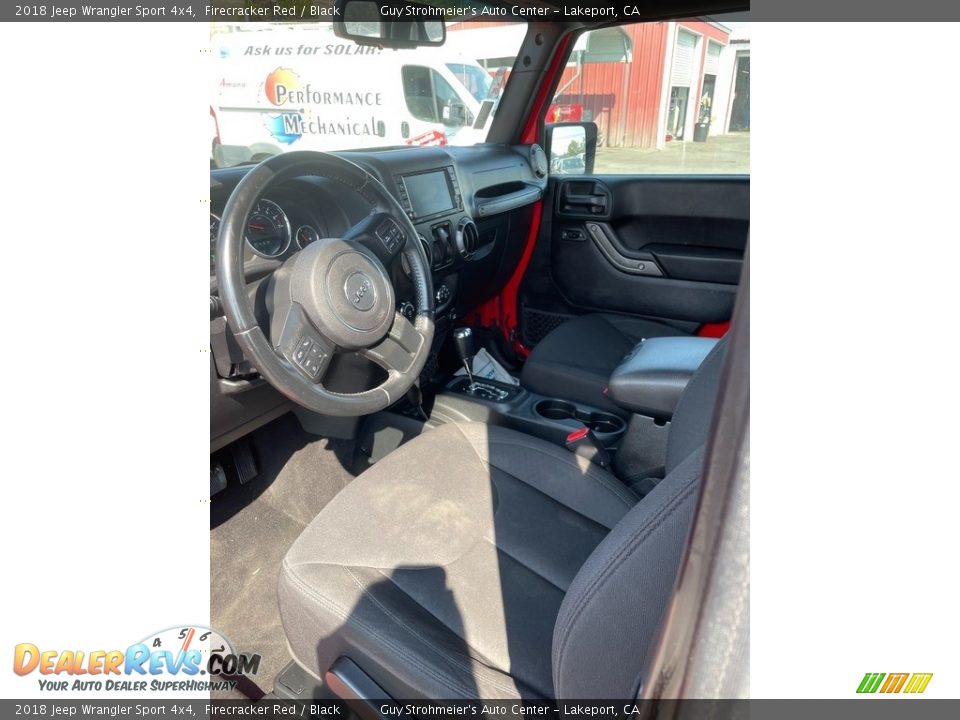 2018 Jeep Wrangler Sport 4x4 Firecracker Red / Black Photo #9