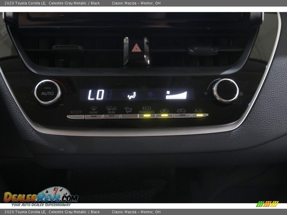 2020 Toyota Corolla LE Celestite Gray Metallic / Black Photo #14
