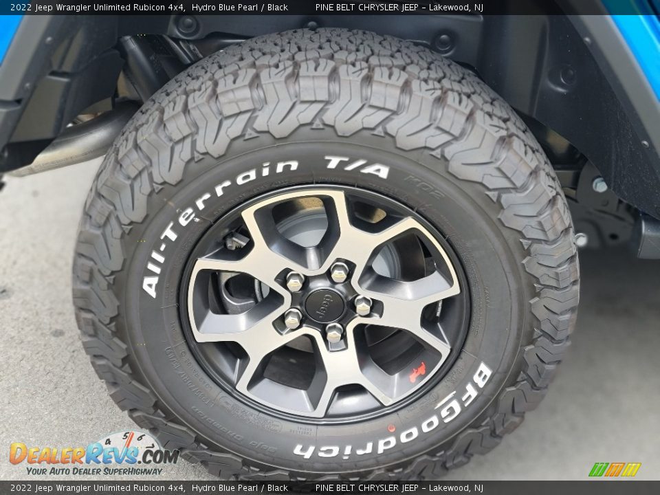 2022 Jeep Wrangler Unlimited Rubicon 4x4 Wheel Photo #4