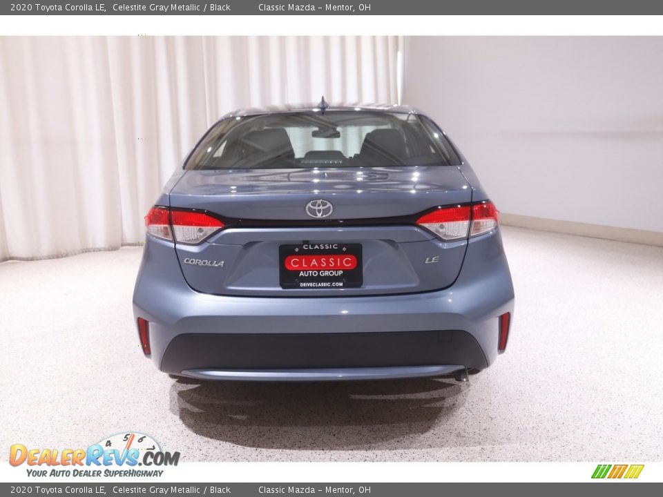 2020 Toyota Corolla LE Celestite Gray Metallic / Black Photo #19