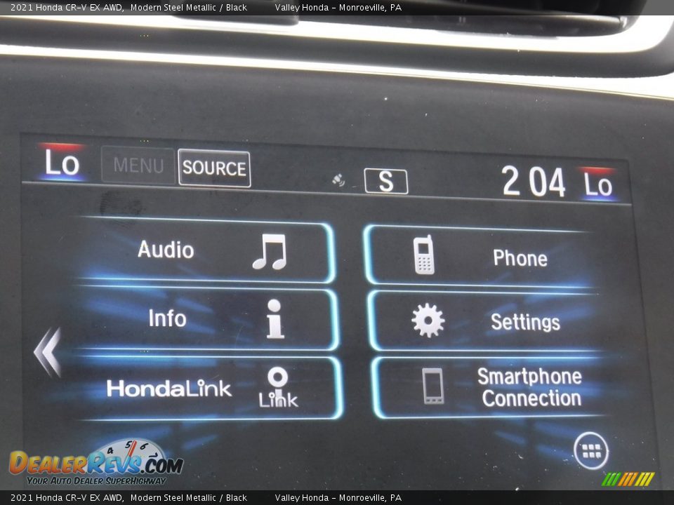 2021 Honda CR-V EX AWD Modern Steel Metallic / Black Photo #19