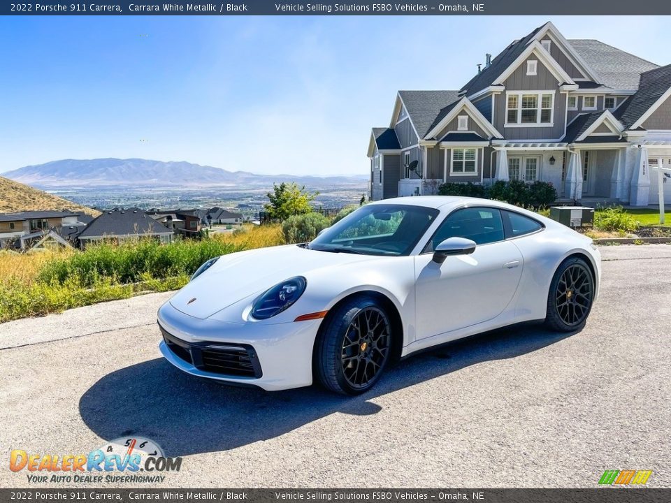 2022 Porsche 911 Carrera Carrara White Metallic / Black Photo #1