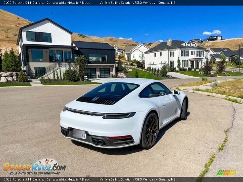 2022 Porsche 911 Carrera Carrara White Metallic / Black Photo #10