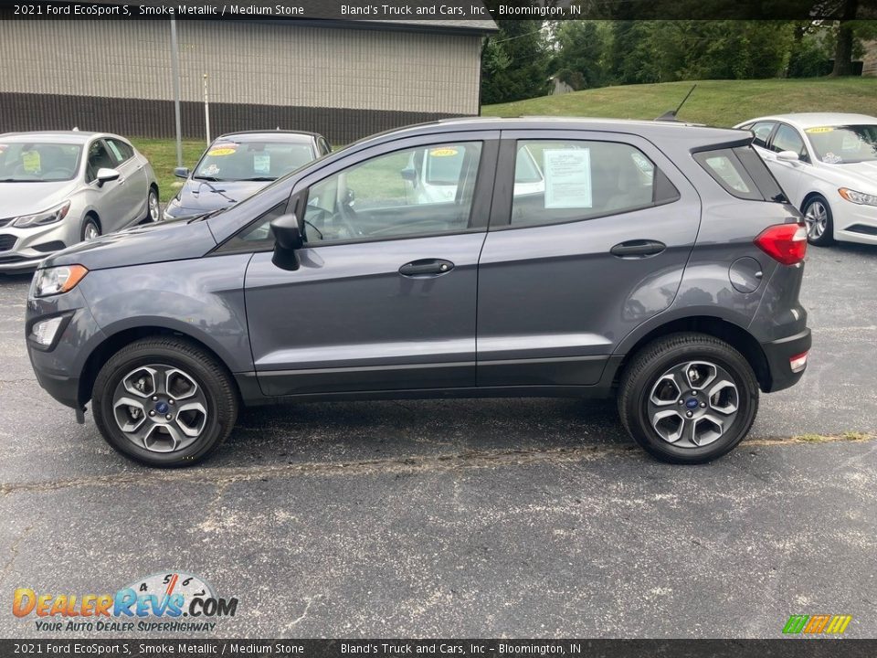 2021 Ford EcoSport S Smoke Metallic / Medium Stone Photo #1