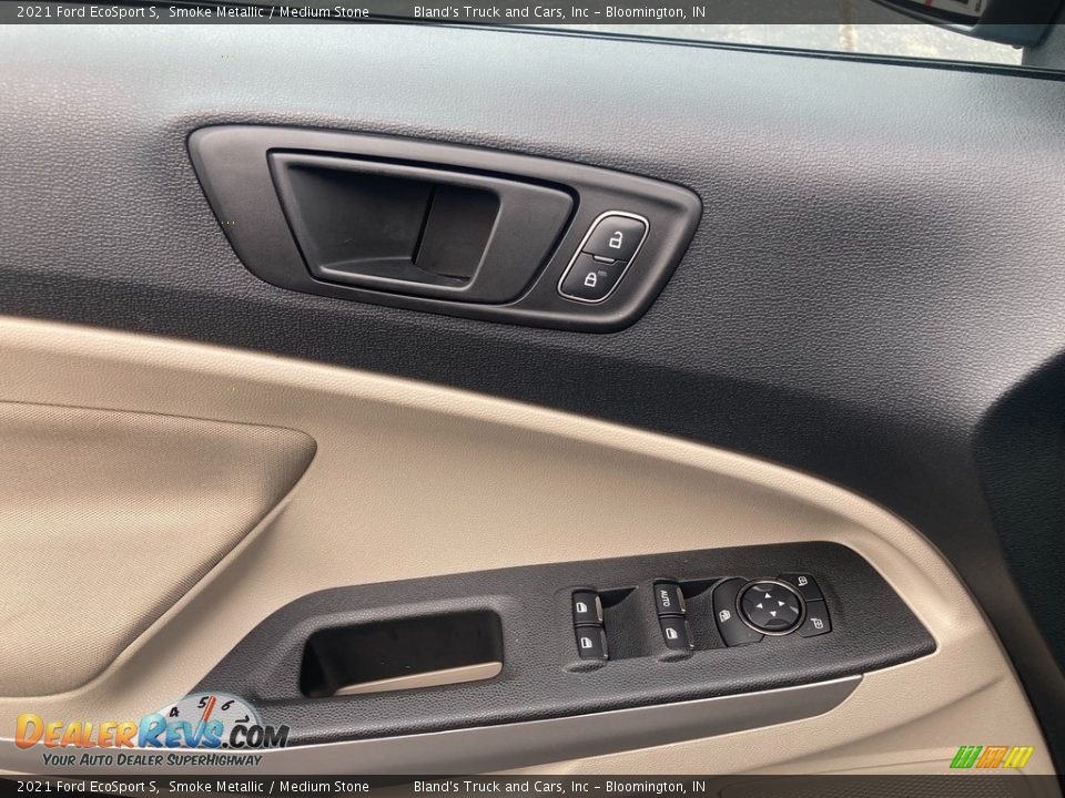 2021 Ford EcoSport S Smoke Metallic / Medium Stone Photo #11